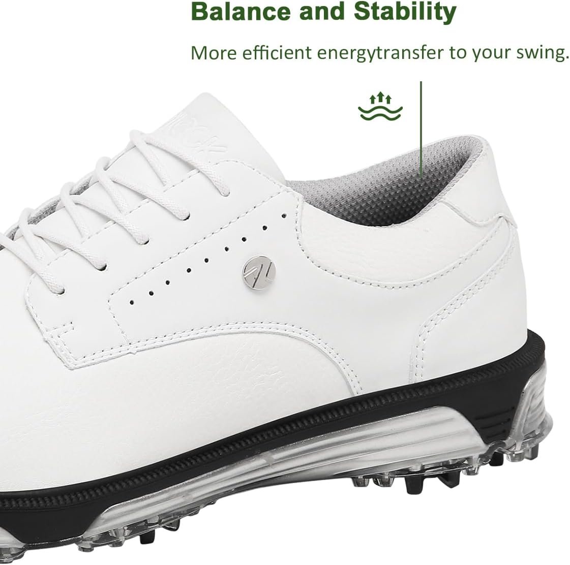 ULTIANT Mens Golf Shoes Traditions Spikeless Size 7.5-13.5 3 ULTIANT Mens Golf Shoes Traditions Spikeless Size 7.5-13.5 - Image 3