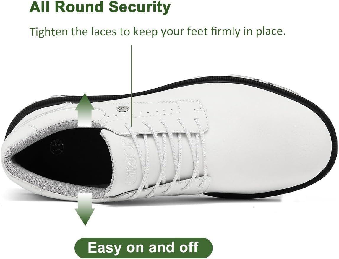 ULTIANT Mens Golf Shoes Traditions Spikeless Size 7.5-13.5 4 ULTIANT Mens Golf Shoes Traditions Spikeless Size 7.5-13.5 - Image 4