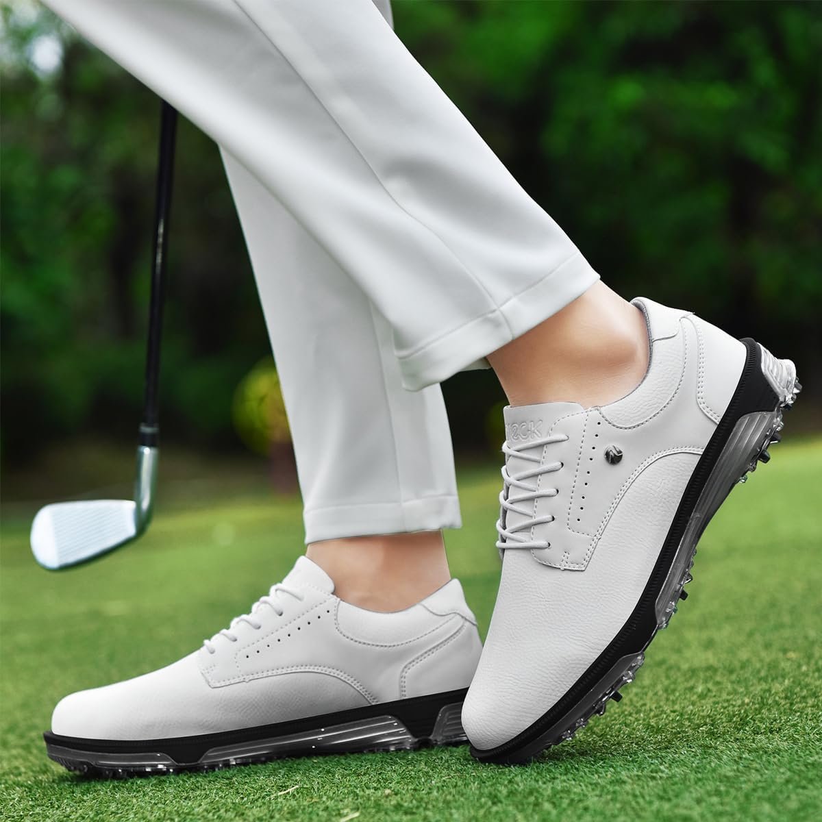 ULTIANT Mens Golf Shoes Traditions Spikeless Size 7.5-13.5 7 ULTIANT Mens Golf Shoes Traditions Spikeless Size 7.5-13.5 - Image 7