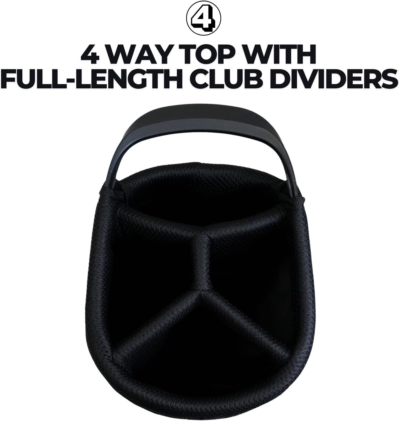 IZZO Ultra Lite Golf Stand Bag 4 IZZO Ultra Lite Golf Stand Bag - Image 4