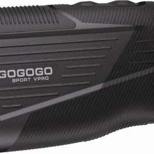Gogogo Sport Vpro ZeroIn Rechargeable Golf Range Finder with Slope 2500 Yards Magnetic Rangefinder Disc Golf 500-Yard Flag-Lock