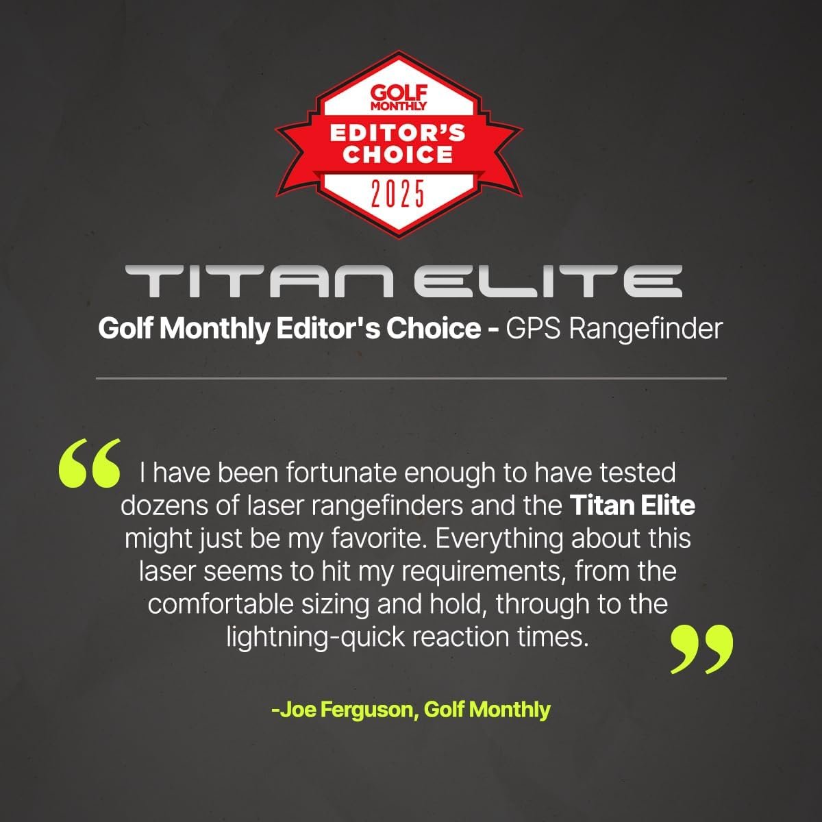 Precision Pro Titan Elite Golf Range Finder with GPS. Golf Range Finder with Built in GPS, Distances, Slope Switch, Magnetic Grip, Waterproof, Tournament Legal, 999 Yard Range 9 Precision Pro Titan Elite Golf Range Finder with GPS. Golf Range Finder with Built in GPS, Distances, Slope Switch, Magnetic Grip, Waterproof, Tournament Legal, 999 Yard Range - Image 9
