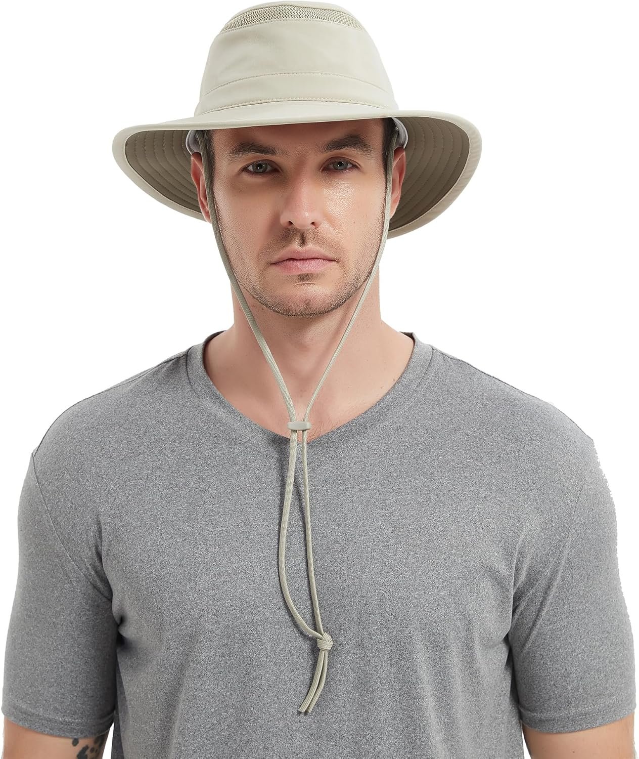 Cimarron Safari Sun Hat with Wide Brim Sun Protection Summer Hat for Women and Men 7 Cimarron Safari Sun Hat with Wide Brim Sun Protection Summer Hat for Women and Men - Image 7