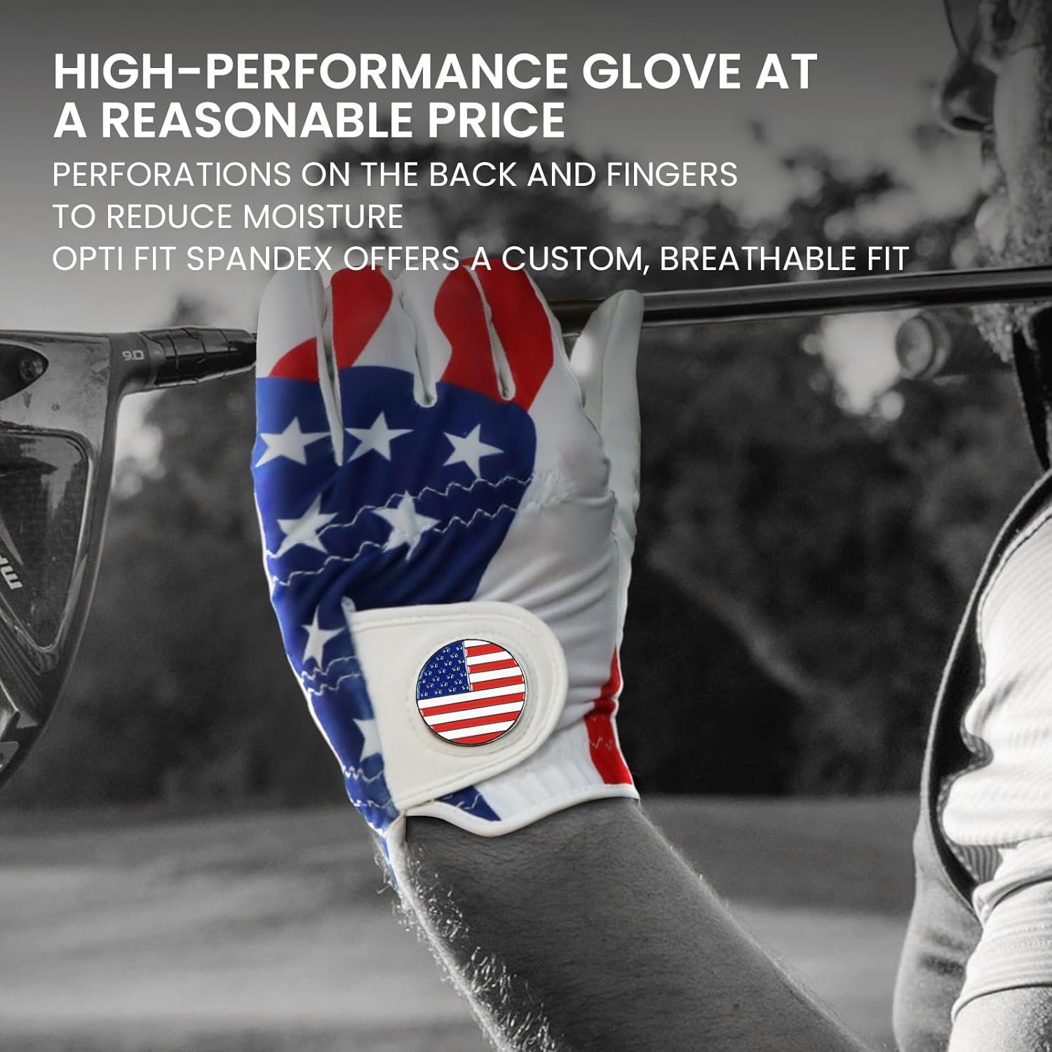 FINGER TEN Golf Gloves Men Right Handed Golfer Left Hand with Ball Marker 2 Pack Leather Breathable Comfortable Weathersof Grip Size Small Medium ML Large XL 7 FINGER TEN Golf Gloves Men Right Handed Golfer Left Hand with Ball Marker 2 Pack Leather Breathable Comfortable Weathersof Grip Size Small Medium ML Large XL - Image 7