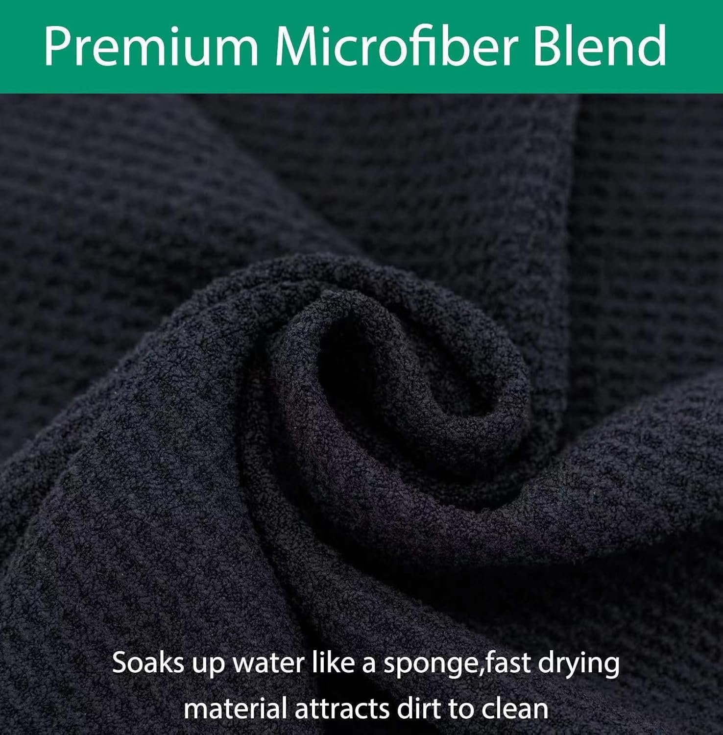 ATTRACTIVE Golf Towel Set, Golf Towel and a Golf Brush, Microfiber Waffle Pattern Towels 3 ATTRACTIVE Golf Towel Set, Golf Towel and a Golf Brush, Microfiber Waffle Pattern Towels - Image 3