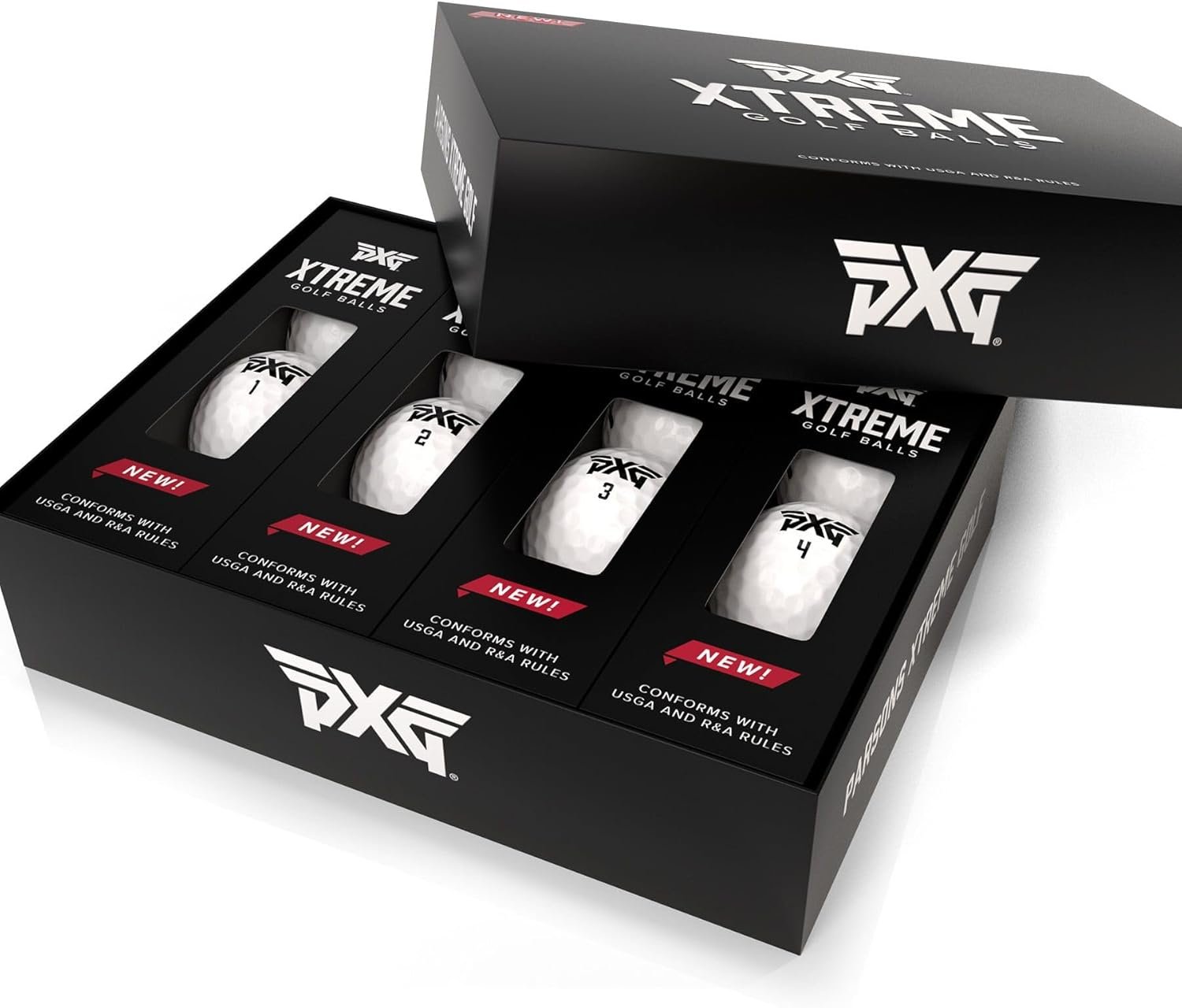 PXG Xtreme Golf Balls - The Ultimate Performance Golf Ball for Distance and Control - Pack of 12 3 PXG Xtreme Golf Balls - The Ultimate Performance Golf Ball for Distance and Control - Pack of 12 - Image 3