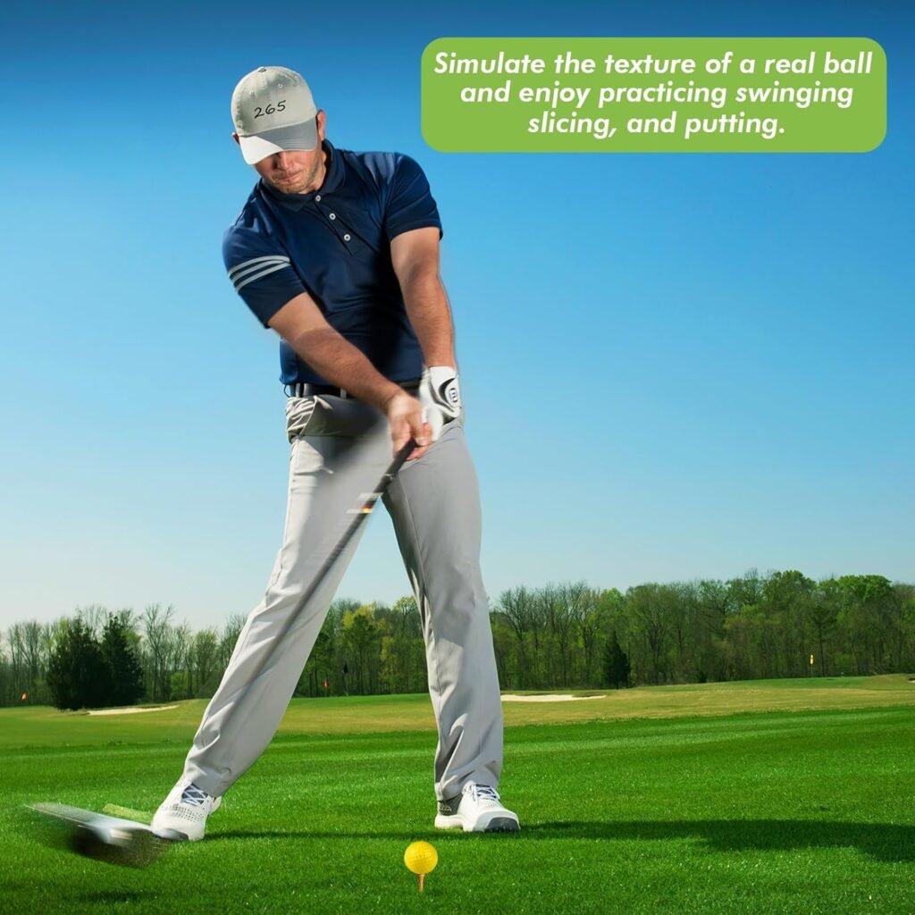 1749807037 Foam Golf Practice Balls 20 PackRealistic Feel and Limited Flight Practice Golf Balls for BackyardSoft Training Golf Balls for Indoor or Outdoor