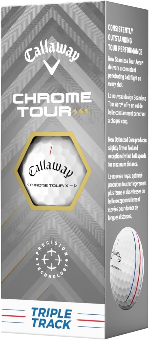 Callaway Golf Chrome Tour Triple Diamond Golf Balls 5 Callaway Golf Chrome Tour Triple Diamond Golf Balls - Image 5