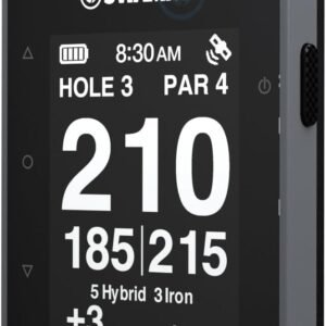 Swami KISS 2.0 Handheld Golf GPS Ragnefinder with Integrated Magnets - Grey