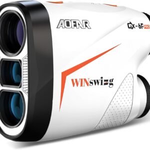 AOFAR GX-6F PRO Golf Rangefinder with Slope and Angle Switch, Flag Lock with Pulse Vibration and Continuous Scan, Tournament Designed, 600 Yards Rangefinder for Distance Measuring