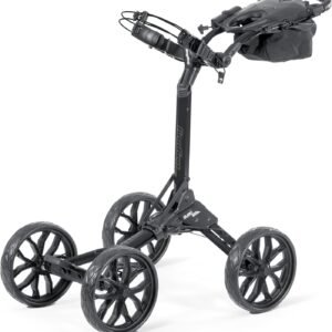 Bag Boy Quad Pro Push Cart, Black/Slate