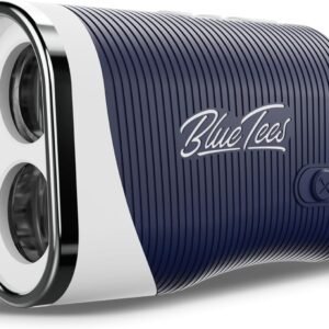 Blue Tees Golf Series 3 Max+ Golf Rangefinder with Slope Switch, 1000 Yards Range Finder, 6X Magnification Laser Rangefinder, Slope Measurement, Magnetic Strip, Flag Pole Locking with Pulse Vibration