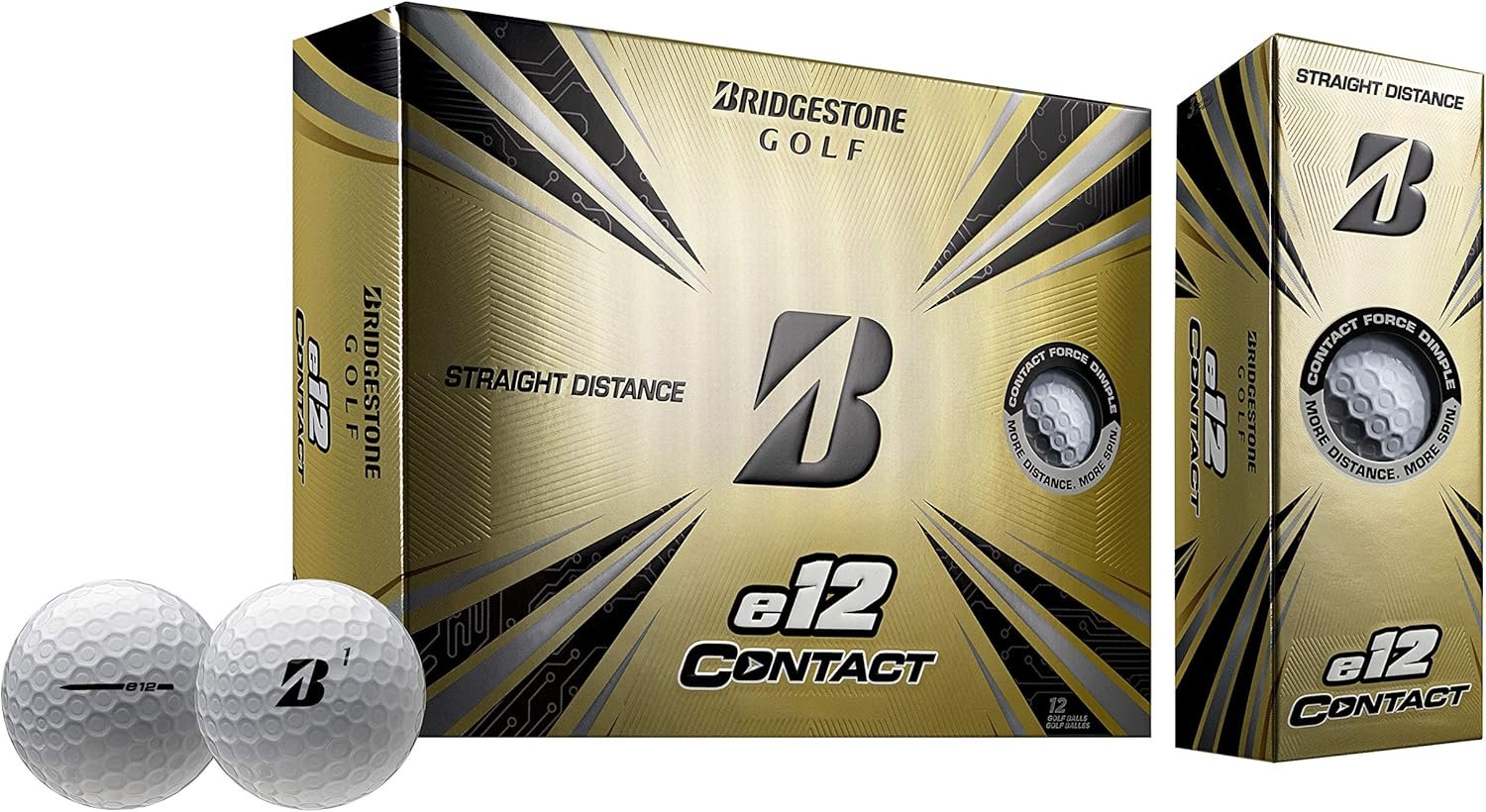 Bridgestone Golf e12 Contact 1 Bridgestone Golf e12 Contact