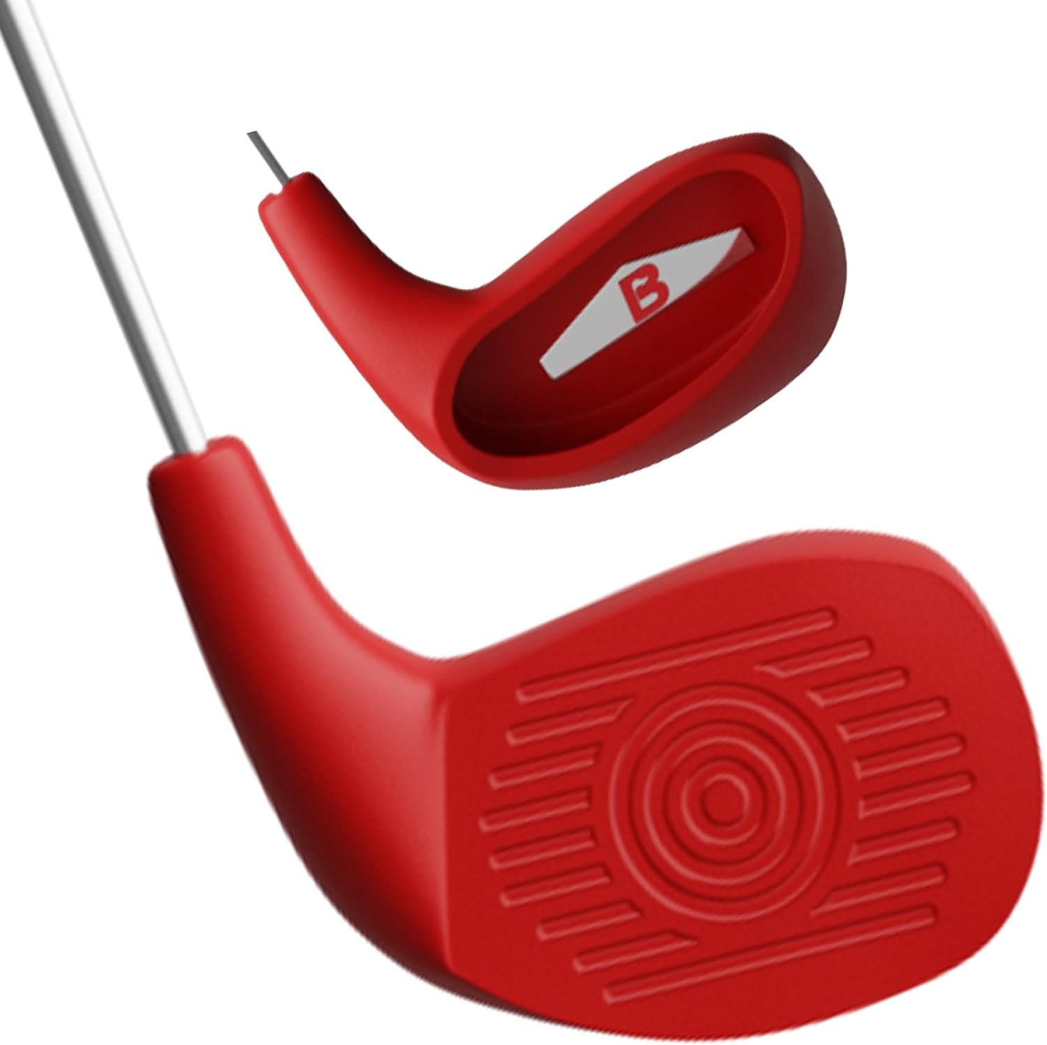 BucketGolf Club - Backyard Outdoor Golf Club with Oversize Club Head to Play BucketGolf, Hit Plastic Or Foam Golf Balls in Grass, Parks, Yards 1 BucketGolf Club - Backyard Outdoor Golf Club with Oversize Club Head to Play BucketGolf, Hit Plastic Or Foam Golf Balls in Grass, Parks, Yards
