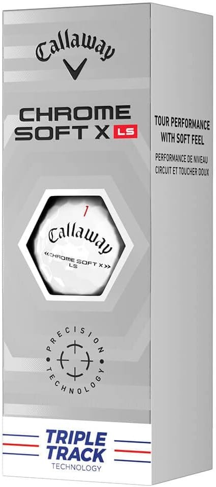 Callaway Golf Chrome Soft X LS Golf Balls (Triple Track (White) 2 Callaway Golf Chrome Soft X LS Golf Balls (Triple Track (White) - Image 2