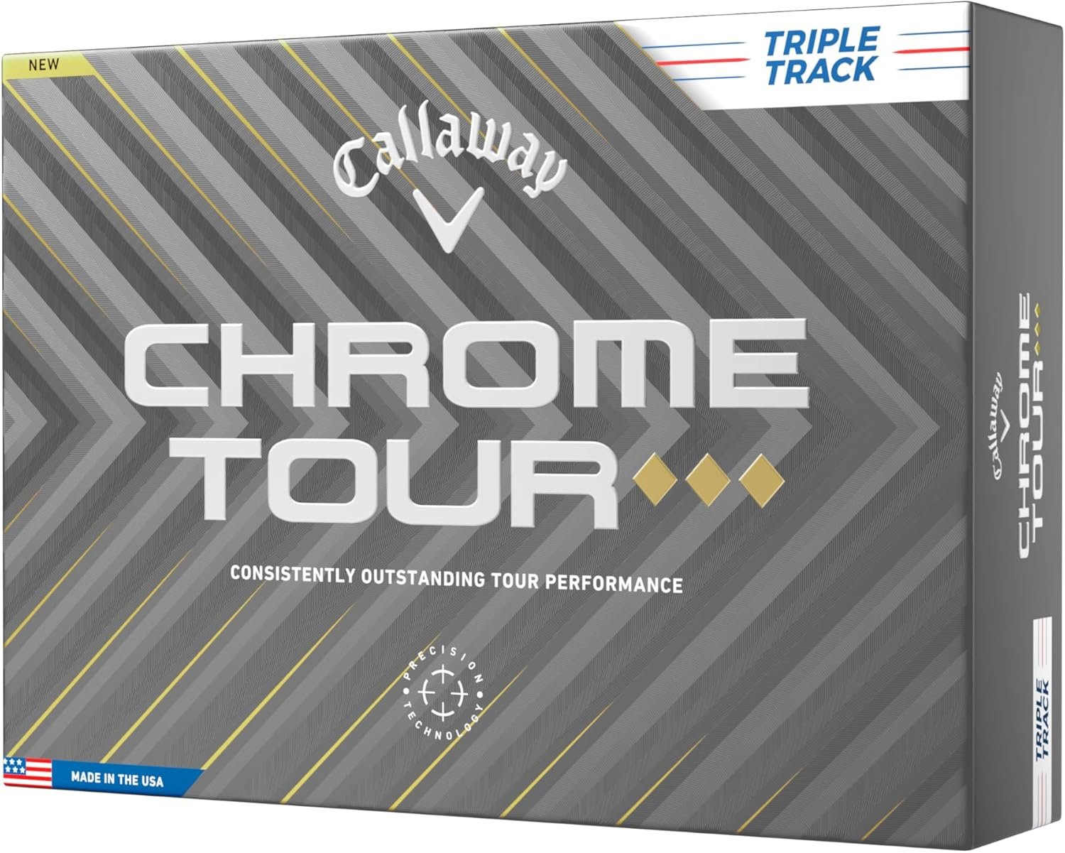 Callaway Golf Chrome Tour Triple Diamond Golf Balls 1 Callaway Golf Chrome Tour Triple Diamond Golf Balls