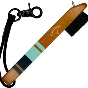 Callaway Heritage Wood Golf Club Brush with Groove Cleaner
