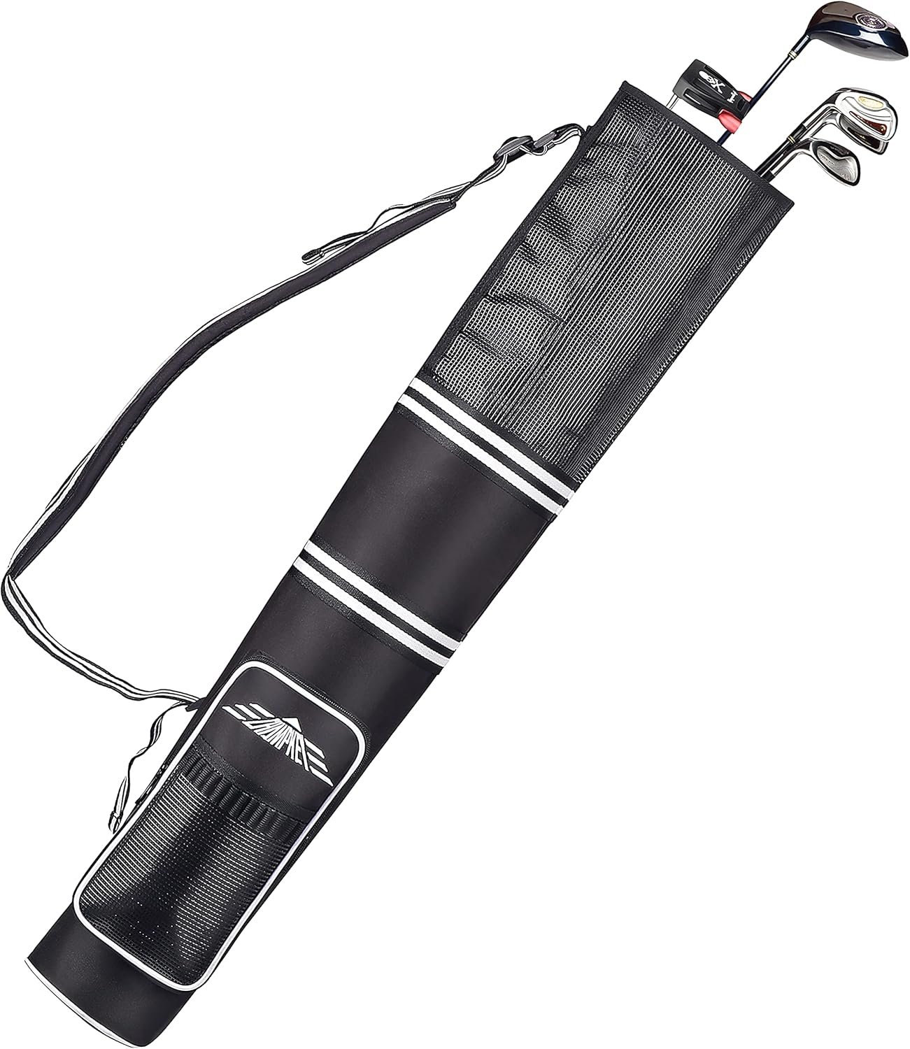 Champkey Professional Golf Sunday Bag (Carry 3-9 Clubs) - 6 Carry Pockets & Adjustable Sling Strap Golf Carry Bag Ideal for Golf Course & Travel 1 Champkey Professional Golf Sunday Bag (Carry 3-9 Clubs) - 6 Carry Pockets & Adjustable Sling Strap Golf Carry Bag Ideal for Golf Course & Travel