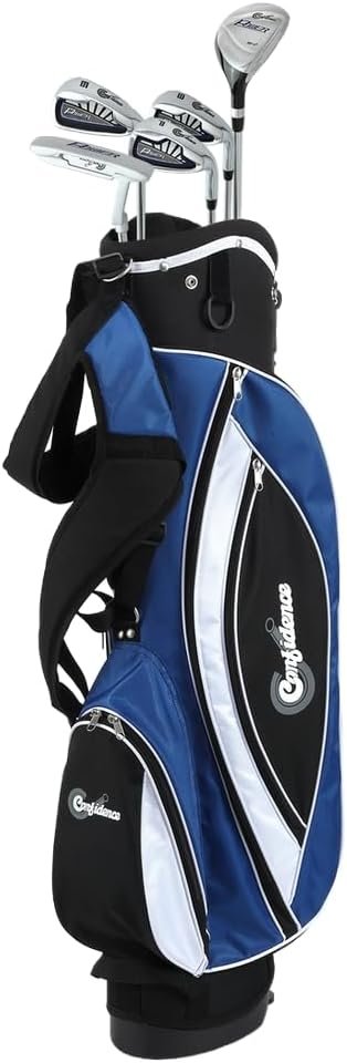 Confidence Golf Mens Power V3 Club Set and Stand Bag, Left Hand 2 Confidence Golf Mens Power V3 Club Set and Stand Bag, Left Hand - Image 2