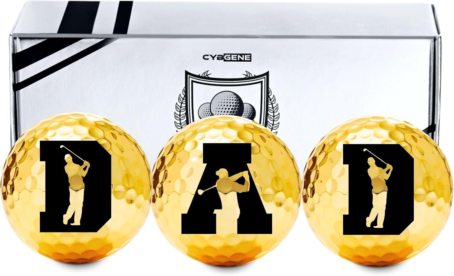 Dad Gifts Golf Balls Set of 3 for Golfer Dad, Husband, Golf Lovers from Daughter, Son, Wife, for Father's Day, Birthday, Retirement, Christmas 1 Dad Gifts Golf Balls Set of 3 for Golfer Dad, Husband, Golf Lovers from Daughter, Son, Wife, for Father's Day, Birthday, Retirement, Christmas