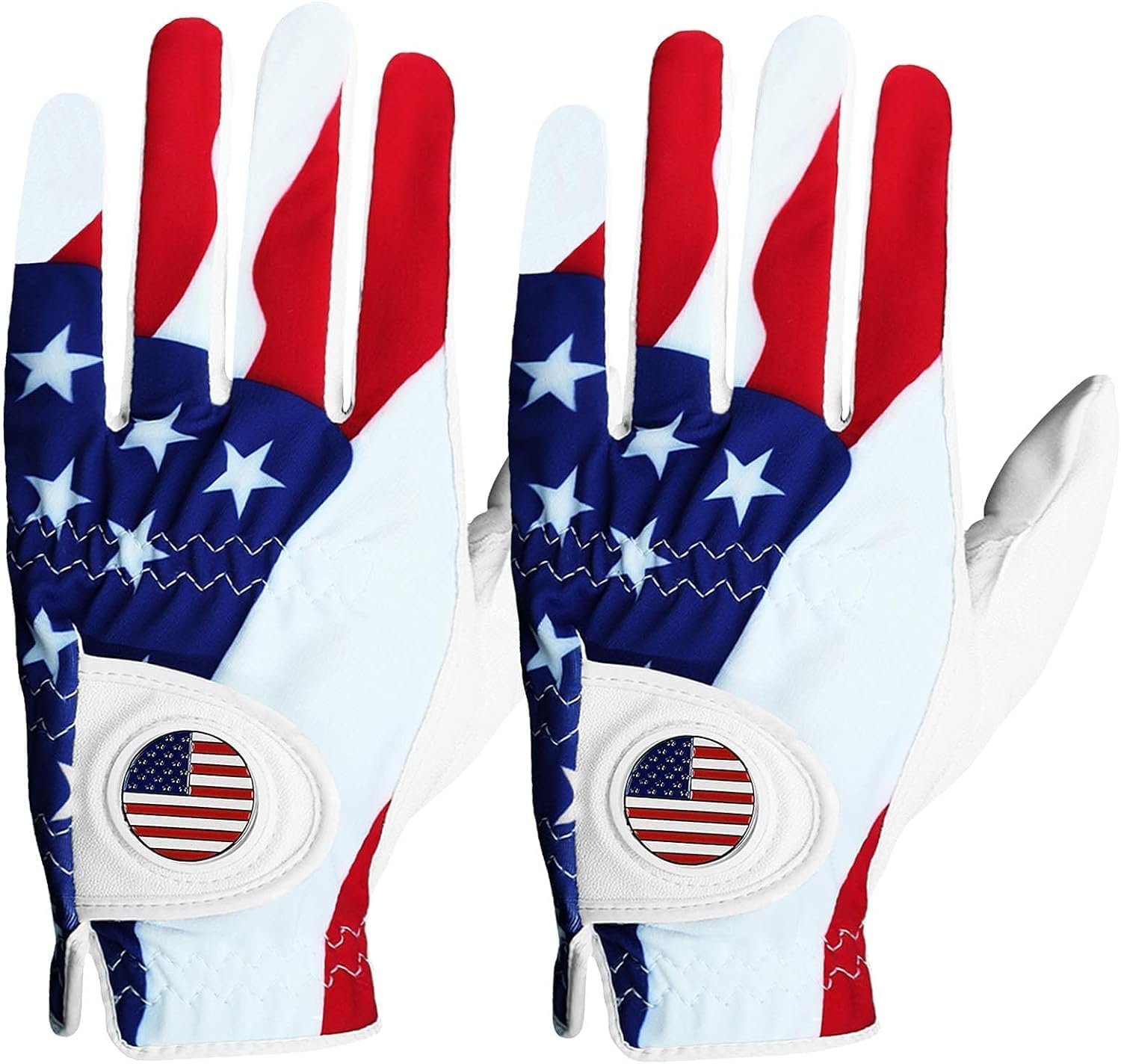 FINGER TEN Golf Gloves Men Right Handed Golfer Left Hand with Ball Marker 2 Pack Leather Breathable Comfortable Weathersof Grip Size Small Medium ML Large XL 1 FINGER TEN Golf Gloves Men Right Handed Golfer Left Hand with Ball Marker 2 Pack Leather Breathable Comfortable Weathersof Grip Size Small Medium ML Large XL