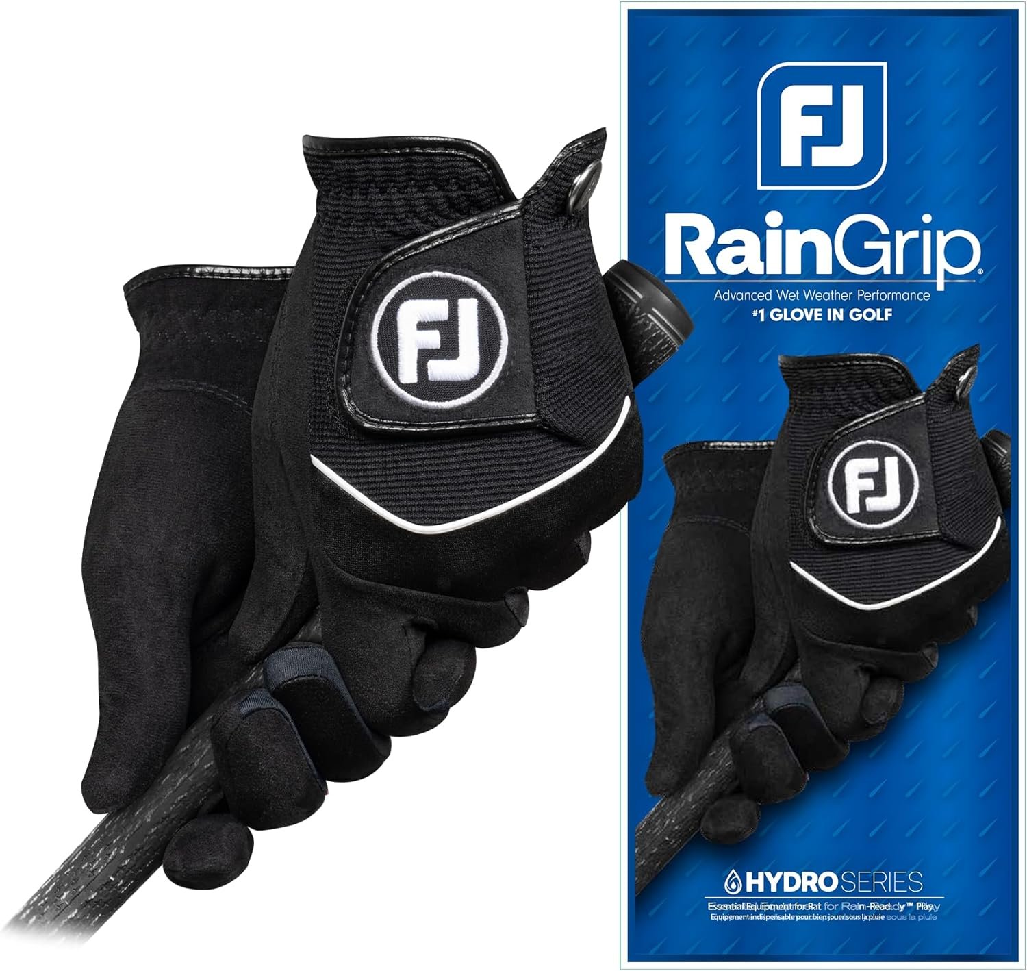 FootJoy Men's RainGrip Golf Glove, Pair 1 FootJoy Men's RainGrip Golf Glove, Pair