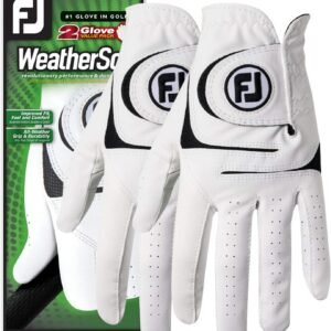 FootJoy Men's WeatherSof 2-Pack Prior Generation Golf Glove