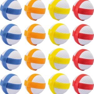 GoSports Chip N' Stick Replacement Sticky Golf Balls with Tote Bag - 16 Pack