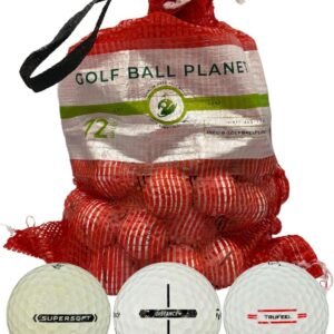 Golf Ball Planet 72 Pro Line Mix Used Golf Balls in Mesh Bag 3A/2A Condition