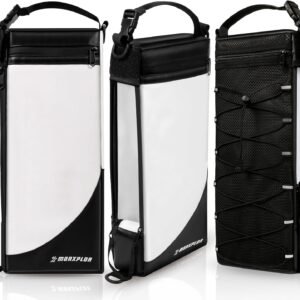 Golf Cooler Bag - 6 Can Insulated Beer Sleeve Soft Cooler, Small Hidden Golf Cart Accessories for Men,Golf Club Bag Accessories