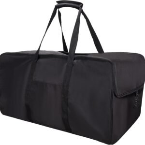 Golf Push Cart Bag 3 Wheel Folding Carry Bag for Caddytek,Carts Cover Protector Black Extra-Large Capacity Cover Collapsible
