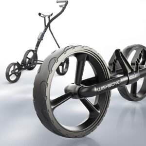 Golf Push Carts, 1-Step Folding Lightweight Design | Aircraft-Grade Frame 9lbs