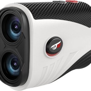 Golf Rangefinder with Slope - 1200 Yards Laser Range Finder with Flag Pole Locking Vibration, 7X Magnification rangefinder with Magnet Stripe