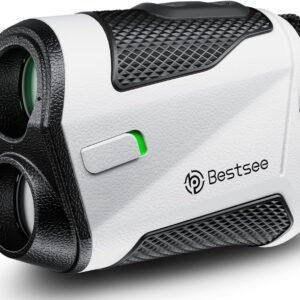 Golf Rangefinder with Slope -1200 Yards Laser Range Finder Golf for Hunter, High-Precision Flag Pole Locking Vibration,7X Magnification, USB-C Rechargeable Rangefinders Magnet Strip
