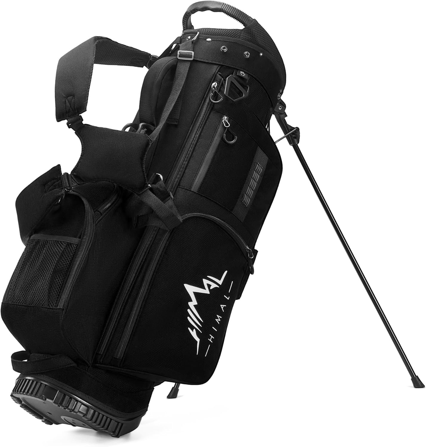 Golf Stand Bag with 7 Way Top Dividers, Lightweight Golf Bags for Men Women with Multiple Pockets, Dual Straps 1 Golf Stand Bag with 7 Way Top Dividers, Lightweight Golf Bags for Men Women with Multiple Pockets, Dual Straps