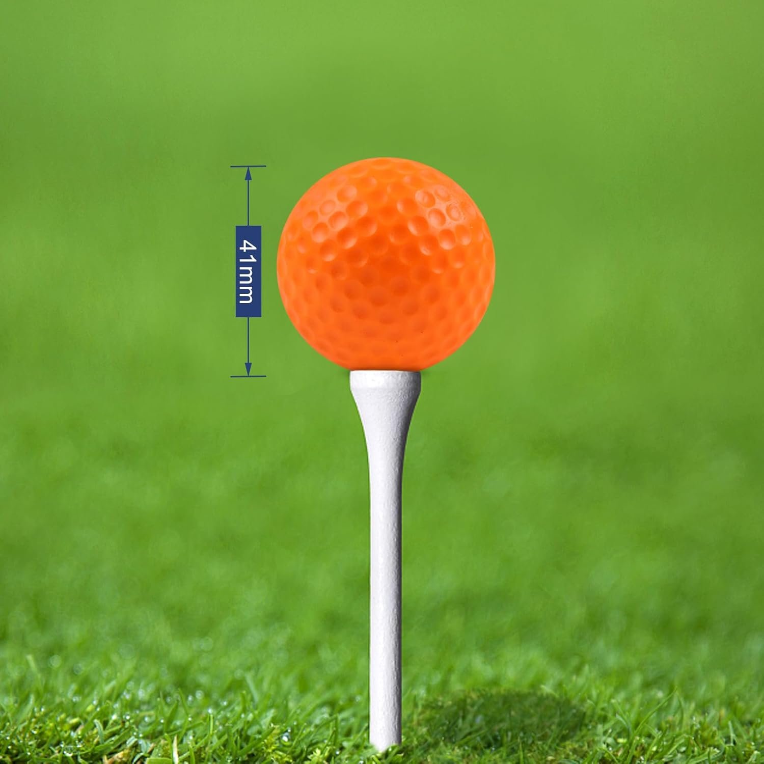 Guirnd 20 Pack Foam Golf Balls, 41mm Practice Golf Balls, Realistic Feel and Long Lasting Limited Fligh Practice Golf Balls for Backyard, Soft Golf Balls for Indoor or Outdoor 2 Guirnd 20 Pack Foam Golf Balls, 41mm Practice Golf Balls, Realistic Feel and Long Lasting Limited Fligh Practice Golf Balls for Backyard, Soft Golf Balls for Indoor or Outdoor - Image 2