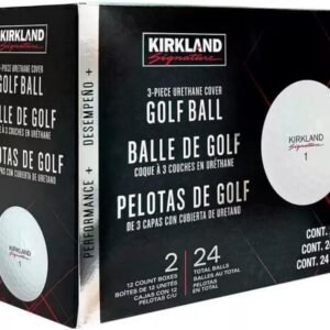 KIRKLAND Signature V3.0#1654518 Performance Plus 3-Piece Urethane Covered Golf Ball (2 Dozen, 24 Balls)