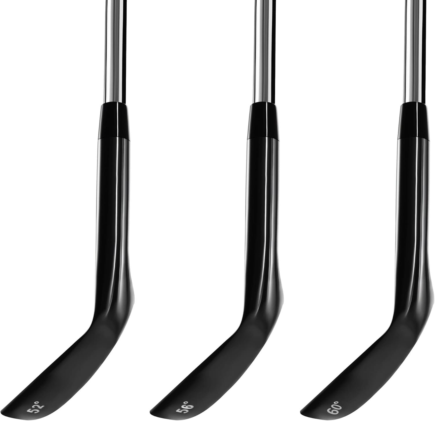 LAZRUS Premium Forged Golf Wedge Set for Men - 52, 56, 60 Degree Wedges + Milled Face for More Spin - Great Golf Gift 2 LAZRUS Premium Forged Golf Wedge Set for Men - 52, 56, 60 Degree Wedges + Milled Face for More Spin - Great Golf Gift - Image 2
