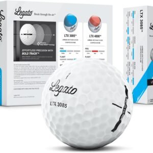 Legato Golf Balls LTX3085 | Designed to Help Golfers Break 90 | Maximized Distance with Soft Feel | 3 Piece | Urethane Cover | 85 Compression