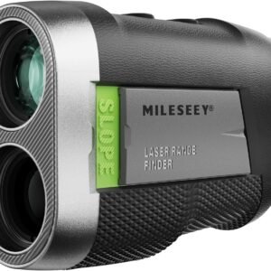 MILESEEY PF260 Golf Rangefinder with Slope, Removable Battery Power, 1100 yd Rechargeable Laser Range Finder Golf Magnetic, ±0.4 yd Accuracy, Flag Lock Vibration, Golf Accessories for Men
