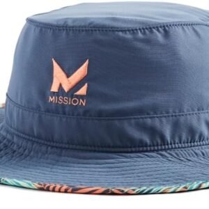 MISSION Cooling Bucket Hat - Unisex Wide-Brim Hat for Men & Women - Lightweight, Foldable & Durable - Cools Up to 2 Hours