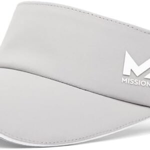 MISSION Structured Cooling Visor - Unisex One Size Cap for Tennis, Golf & Running - Lightweight & Durable