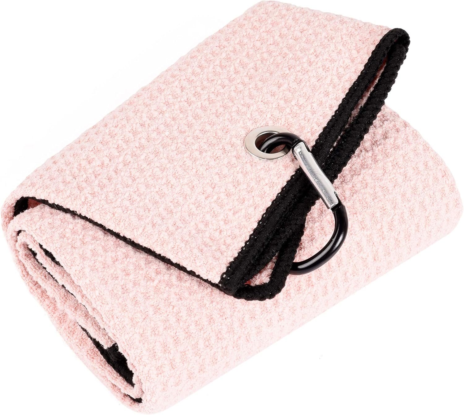 Mile High Life Microfiber Golf Towel, 16" X 24", Waffle Pattern Design with Carabiner Clip, Super Absorbent, Tri-fold Large Golf Ball Towels, Golf Bag Accessories for Men and Women, Golf Gift(Pink) 1 Mile High Life Microfiber Golf Towel, 16" X 24", Waffle Pattern Design with Carabiner Clip, Super Absorbent, Tri-fold Large Golf Ball Towels, Golf Bag Accessories for Men and Women, Golf Gift(Pink)