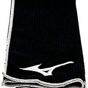 Mizuno Microfiber Cart Towel, Black Large