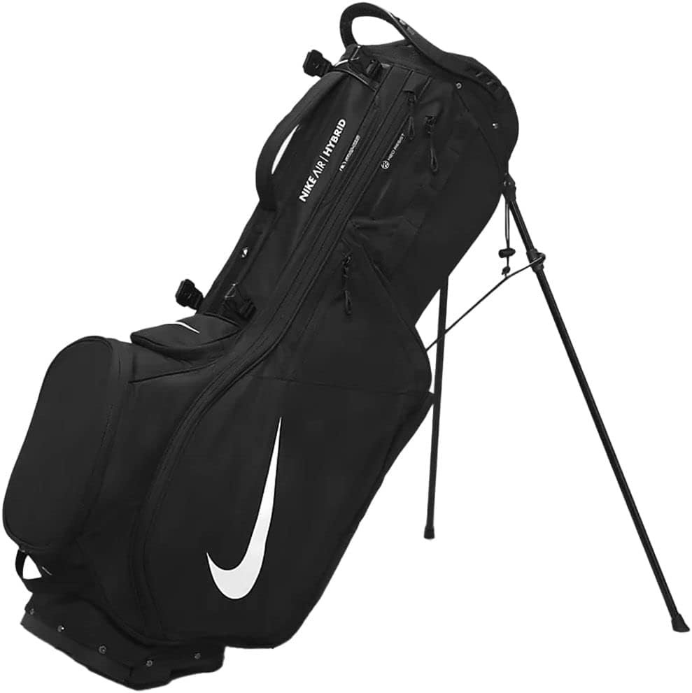 Nike Air Hybrid 2 Golf Bag Black | White 1 Nike Air Hybrid 2 Golf Bag Black | White