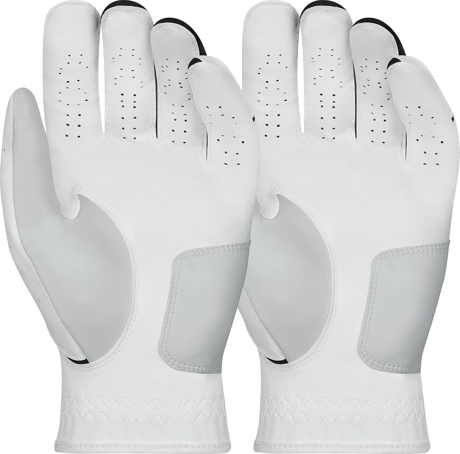 Nike Men's Dura Feel Golf Glove (2-Pack) (White), Large, Left Hand 2 Nike Men's Dura Feel Golf Glove (2-Pack) (White), Large, Left Hand - Image 2