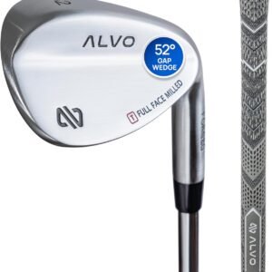 Pro Full Face Golf Wedges for Men, 52/56/60 Degree - Right Hand CNC Milled Spin Wedges with Precision, Forgiveness - Pitching Wedge, Gap Wedge, Sand Wedge, Lob Wedge, wedge set - Set/Singles