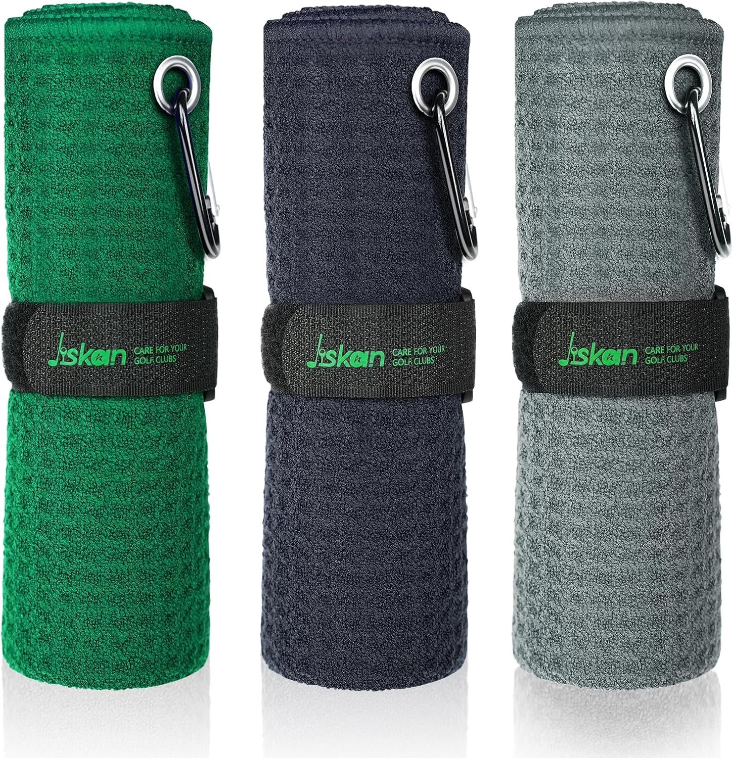 Pro Golf Towel Microfiber Golf Towel for Golf Bags (16" X 16") with Hook, Loop Fastener and Gift Box, Essentials Golf Accessories for Men, Golf Gifts for Men/Women 1 Pro Golf Towel Microfiber Golf Towel for Golf Bags (16" X 16") with Hook, Loop Fastener and Gift Box, Essentials Golf Accessories for Men, Golf Gifts for Men/Women