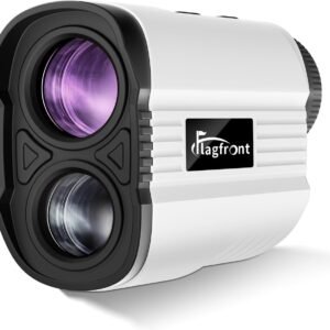 Range Finder Golf, Laser Rangefinder, 6X Magnification with Flag Pole Lock Vibration for Golfing, Must Have Golf Accessories