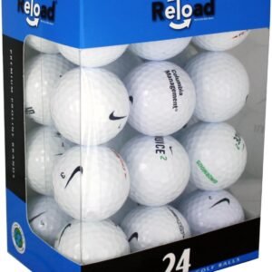 Reload Recycled Golf Balls (24-Pack) of Nike Golf Balls, White, One Size